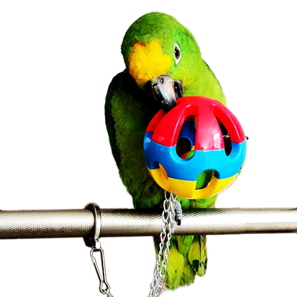 2-Pack Parrot Swing & Climbing Net – Rattan & Metal Rope Toy For Budgies, Cockatiels, Conures & Small Birds